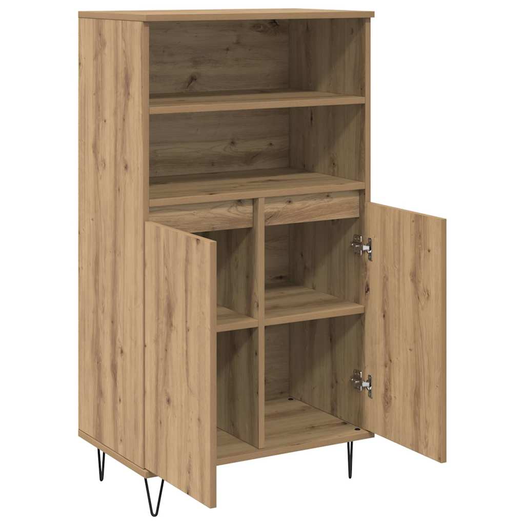Credenza Marrone 60 x 36 x 110 cm Legno multistrato