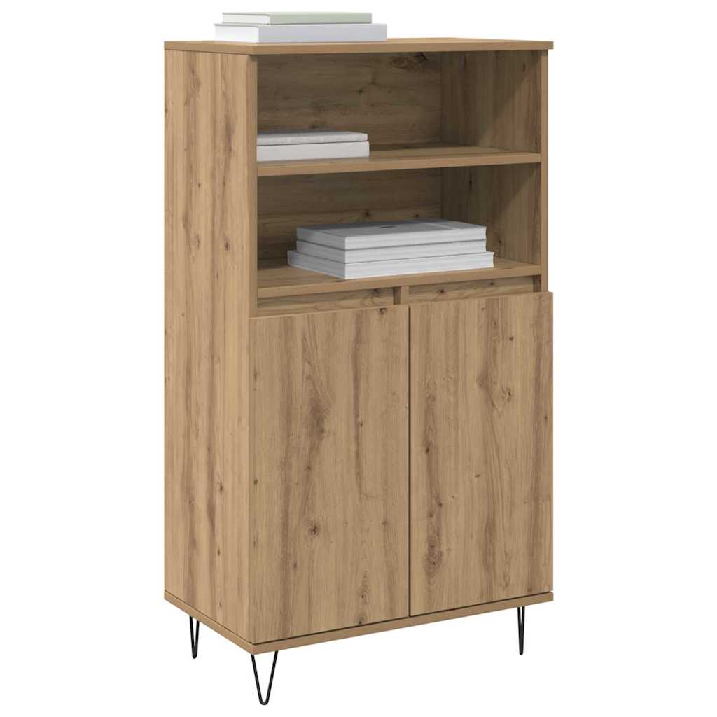 Credenza Marrone 60 x 36 x 110 cm Legno multistrato