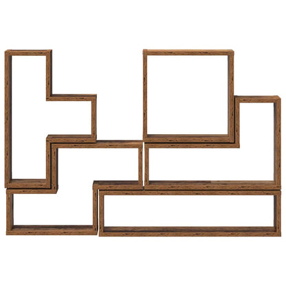 Cubo da Parete Legno vecchio 96 x 12 x 64 cm Legno multistrato