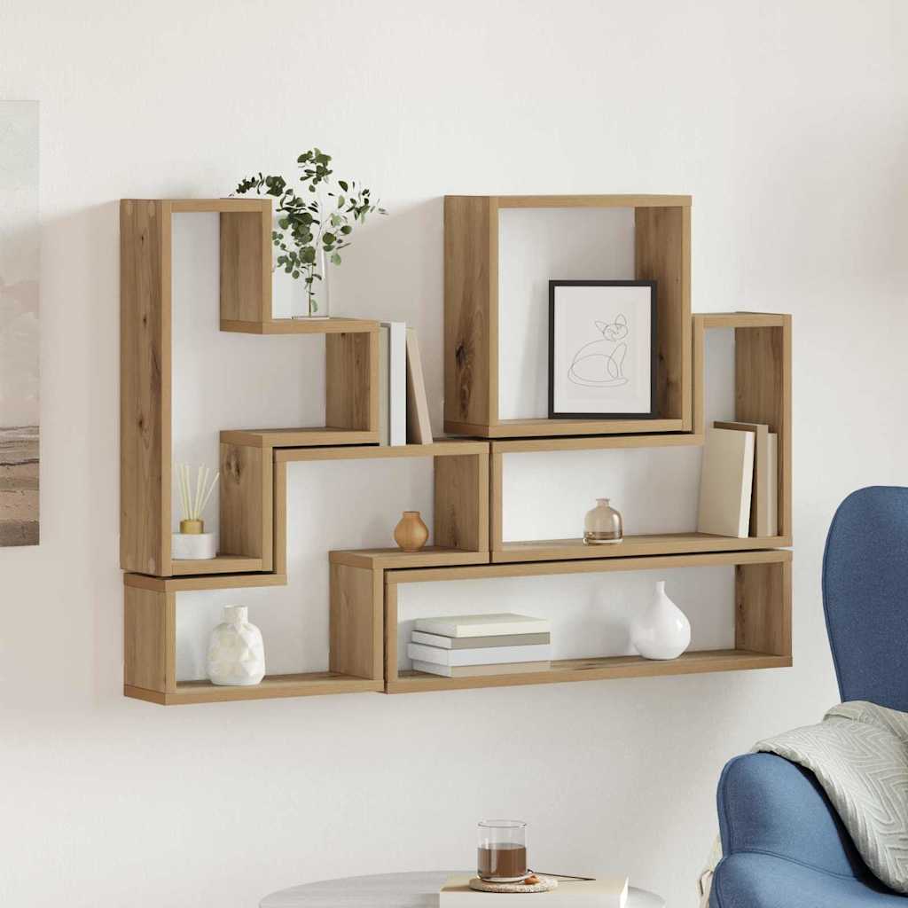 Cubo da Parete Altro rovere artigianale 96 x 12 x 64 cm