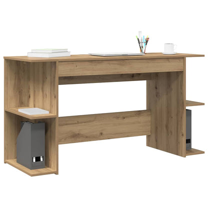 Scrivania rovere artigianale 140 x 50 x 75 cm Legno multistrato