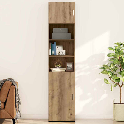 Armadietto a muro rovere artigianale 50 x 42.5 x 40 cm