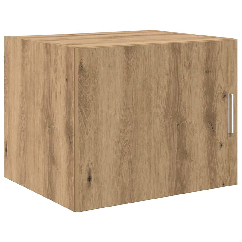 Armadietto a muro rovere artigianale 50 x 42.5 x 40 cm