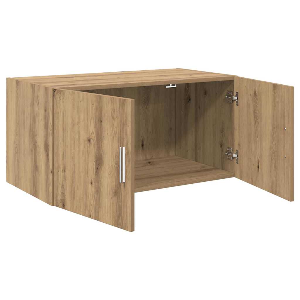 Armadietto a muro rovere artigianale 80 x 42.5 x 40 cm
