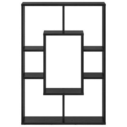 Armadio per Libri Rovere Nero 63 x 20 x 90 cm Legno multistrato