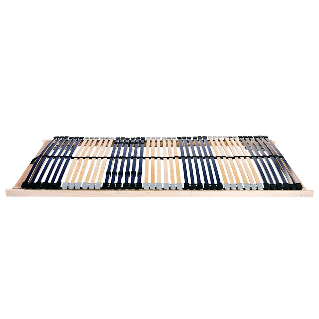 Base a doghe Marrone 70 x 190 cm Legno massello di faggio