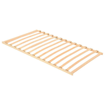 Base a doghe Marrone 100 x 190 cm Legno massello di faggio