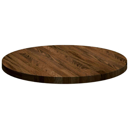 Piano del tavolo Marrone Scuro Ã˜ 50 x 2,5 cm