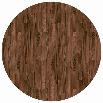 Piano del tavolo Marrone Scuro Ã˜ 50 x 4 cm