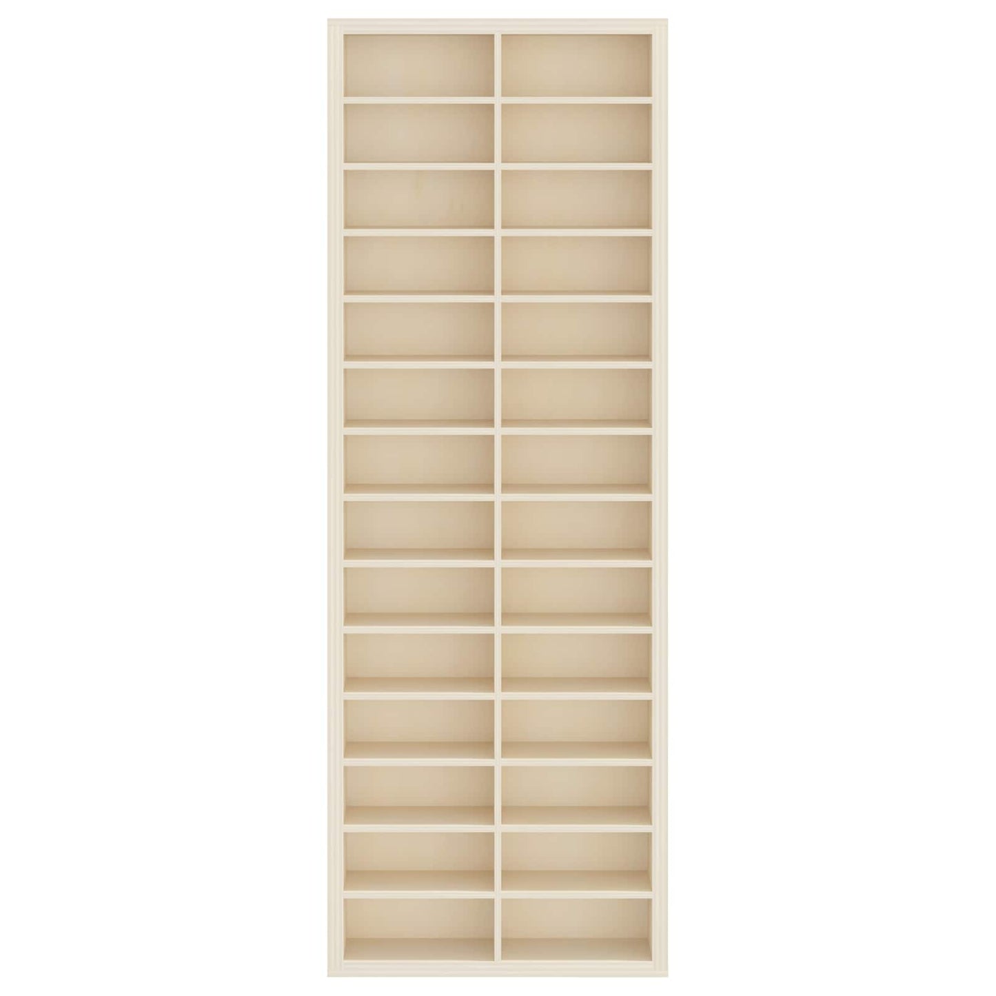 Vetrina a muro Beige 21 x 4,5 x 59 cm Legno multistrato