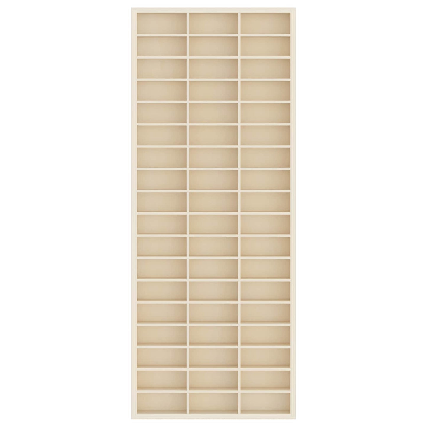 Vetrina a muro Beige 30 x 4,5 x 75 cm Legno multistrato