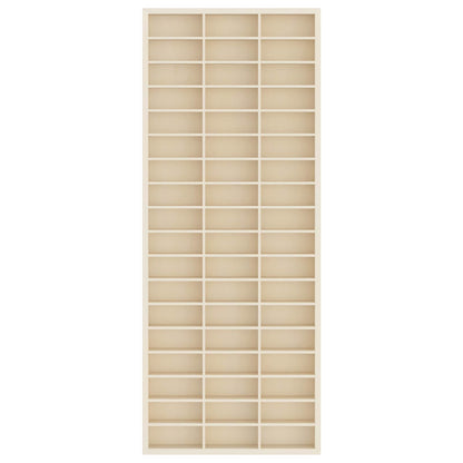 Vetrina a muro Beige 30 x 4,5 x 75 cm Legno multistrato