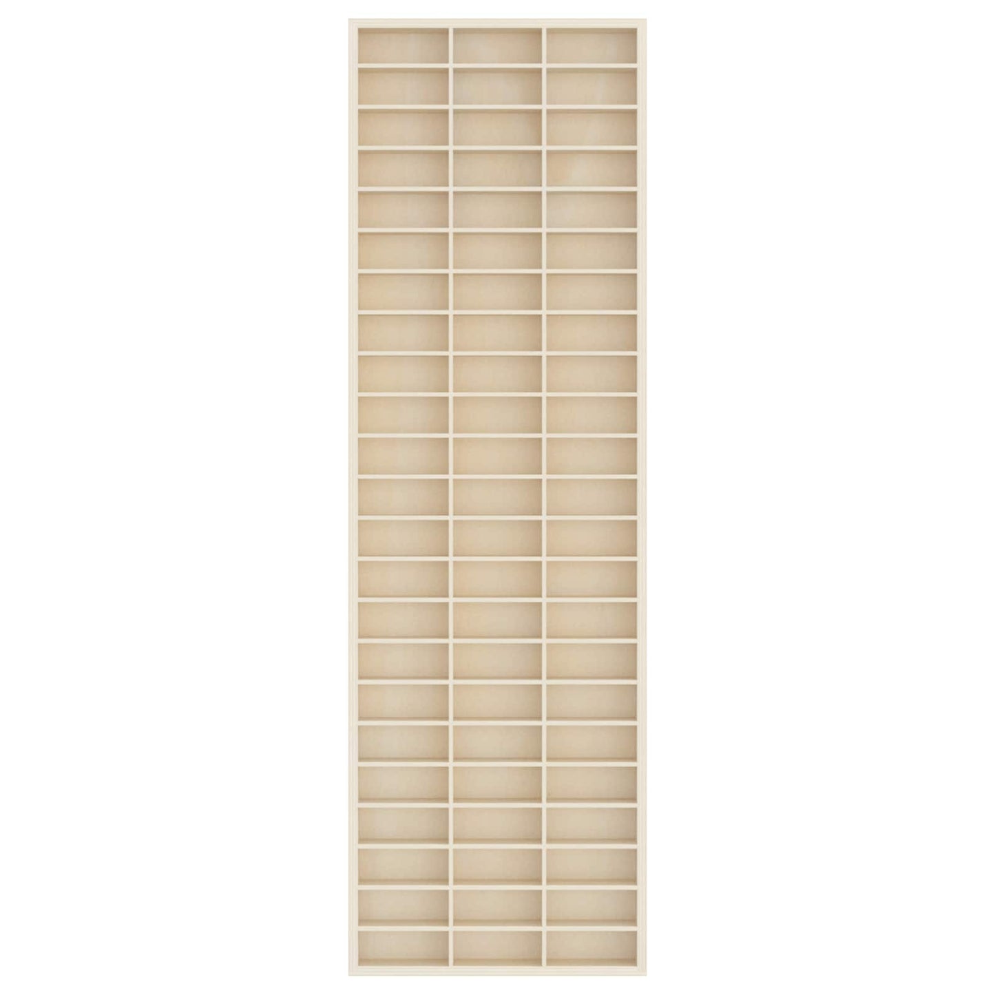 Vetrina a muro Beige 30 x 4,5 x 96 cm Legno multistrato