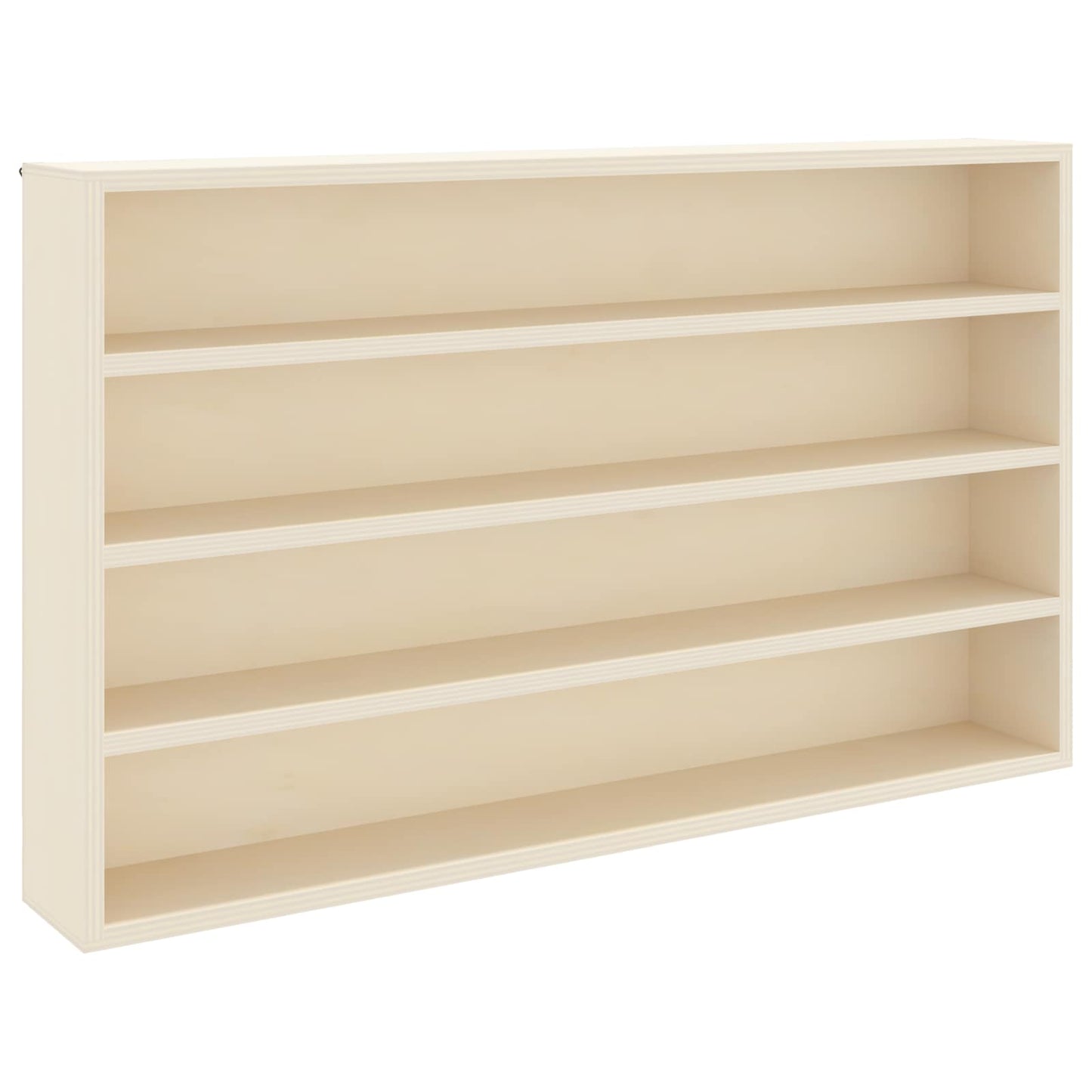 Vetrina a muro Beige 60 x 8,5 x 37 cm Legno multistrato