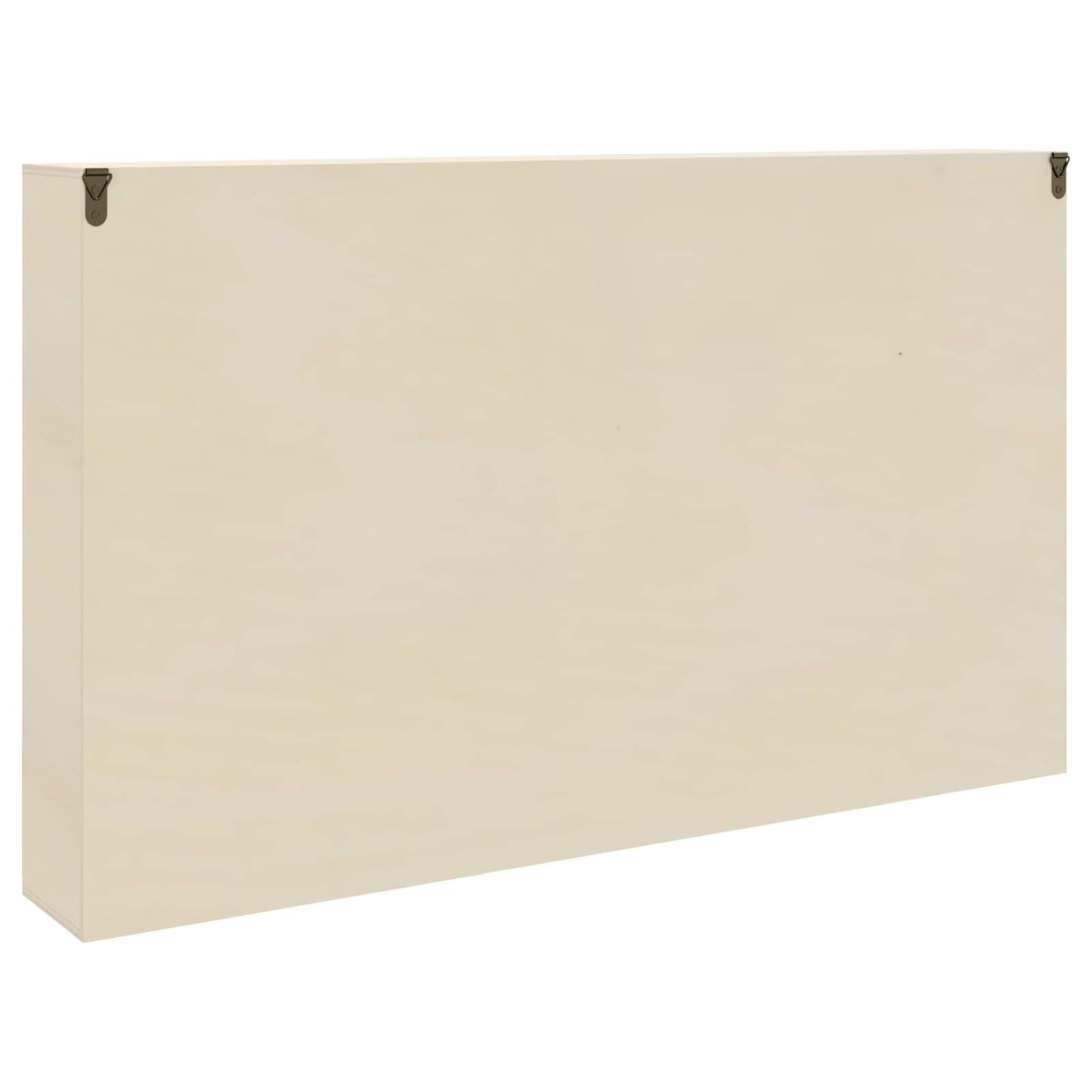 Vetrina a muro Beige 60 x 8,5 x 37 cm Legno multistrato
