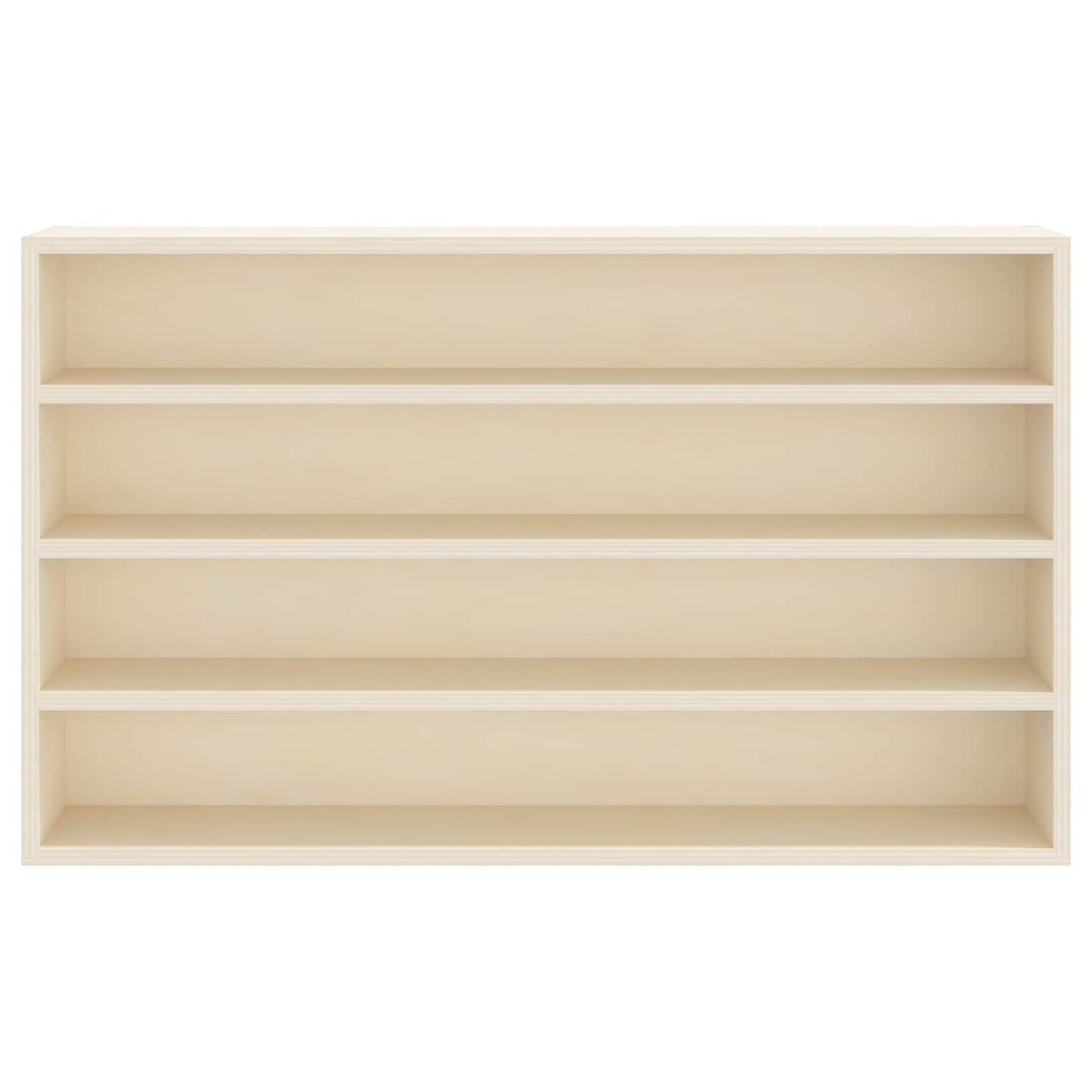 Vetrina a muro Beige 60 x 8,5 x 37 cm Legno multistrato