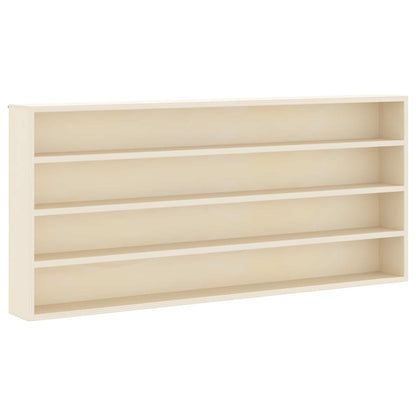 Vetrina a muro Beige 80 x 8,5 x 36 cm Legno multistrato