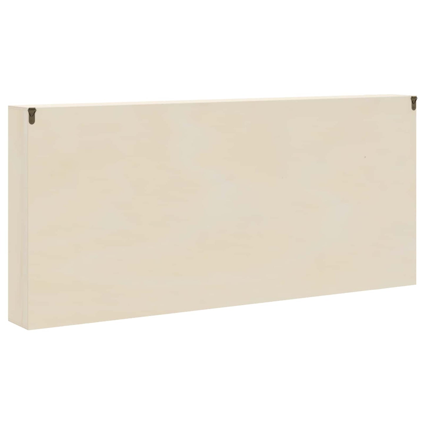 Vetrina a muro Beige 80 x 8,5 x 36 cm Legno multistrato