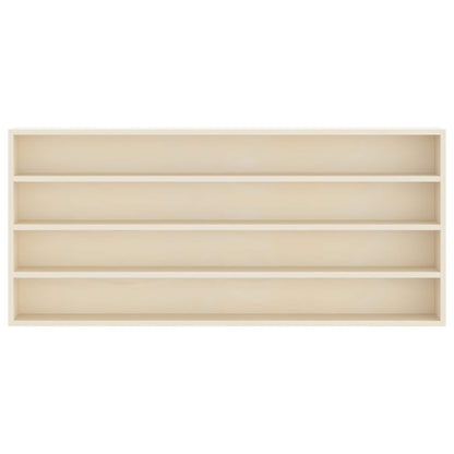 Vetrina a muro Beige 80 x 8,5 x 36 cm Legno multistrato
