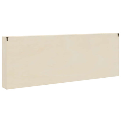 Vetrina a muro Beige 100 x 8,5 x 36 cm Legno multistrato