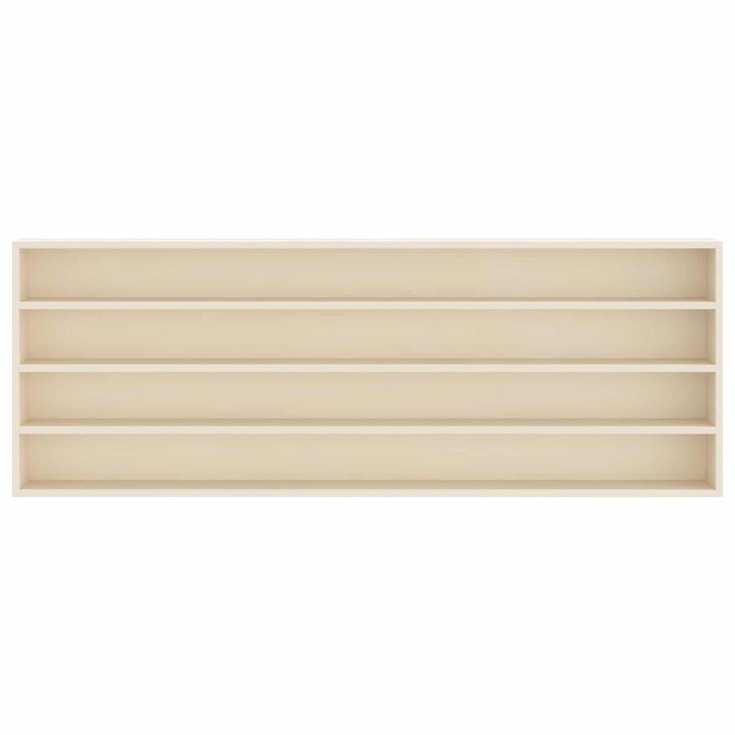 Vetrina a muro Beige 100 x 8,5 x 36 cm Legno multistrato