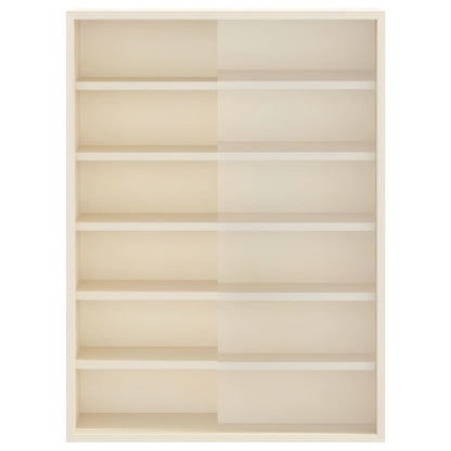 Vetrina a muro Beige 40 x 8,5 x 54 cm Legno compensato
