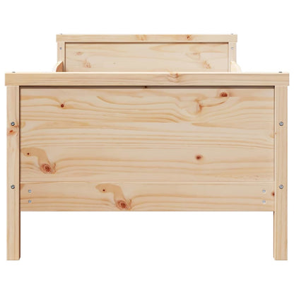 Struttura del letto Marrone 80 x 200 cm Legno multistrato
