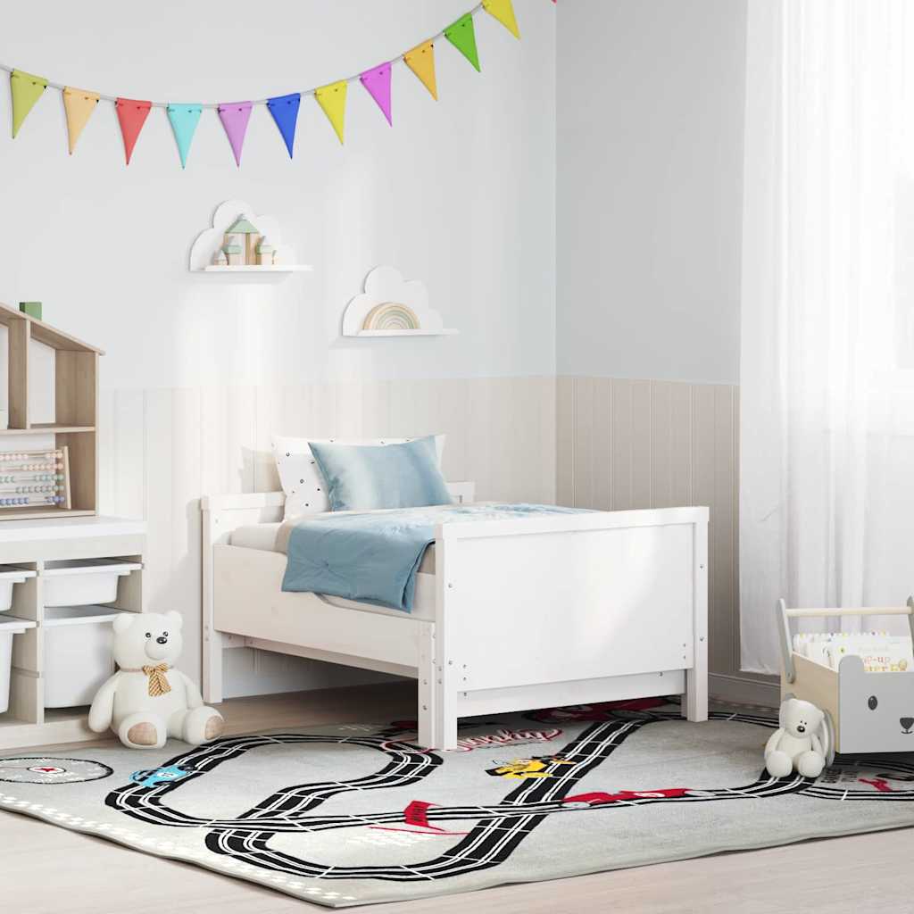 Struttura del letto Bianco 80 x 200 cm Legno multistrato