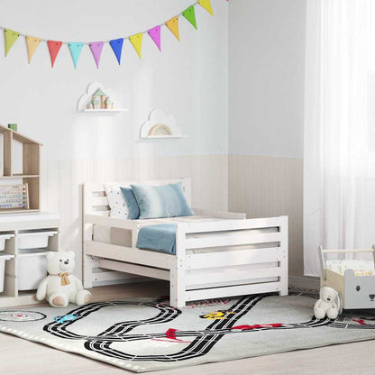 Struttura del letto Bianco 80 x 200 cm Legno multistrato