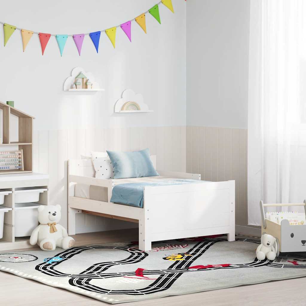 Struttura del letto Bianco 80 x 200 cm Legno multistrato