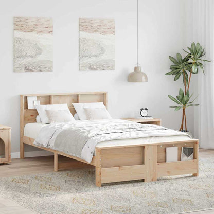 Struttura del letto Marrone 120 x 200 cm Legno multistrato