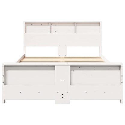 Struttura del letto Bianco 120 x 200 cm Legno multistrato