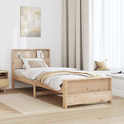 Struttura del letto Marrone 100 x 200 cm Legno multistrato