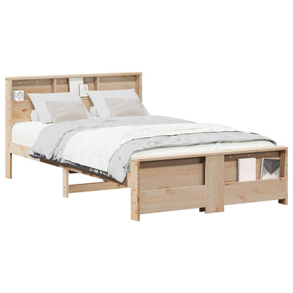 Struttura del letto Marrone 135 x 190 cm Legno multistrato