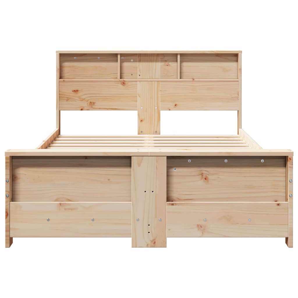 Struttura del letto Marrone 135 x 190 cm Legno multistrato