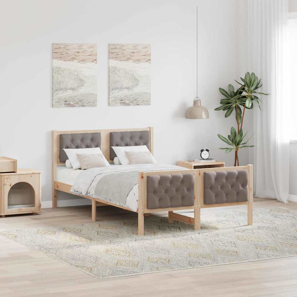 Struttura del letto Talpa 135 x 190 cm Pino massello
