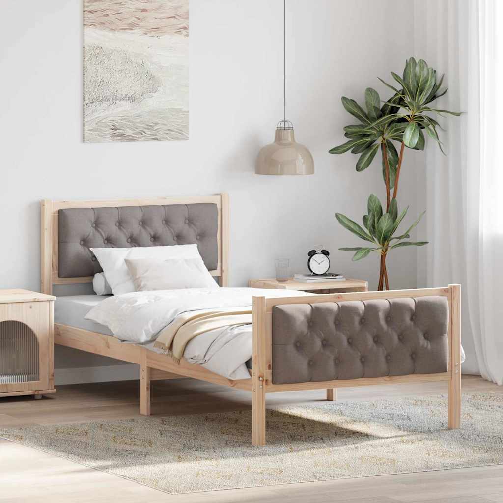 Struttura del letto Talpa 90 x 190 cm Pino massello