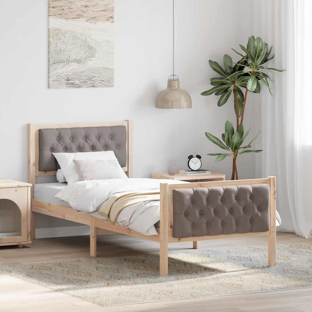 Struttura del letto Talpa 75 x 190 cm Pino massello
