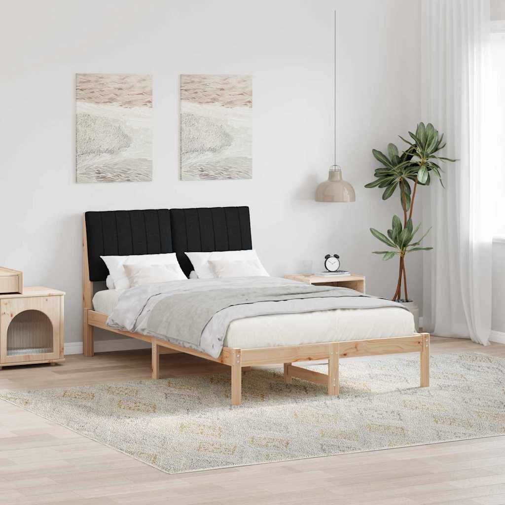 Struttura del letto Marrone 120 x 200 cm Pino massello