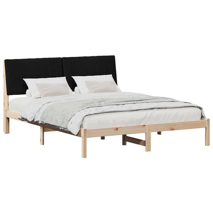 Struttura del letto Marrone 135 x 190 cm Pino massello