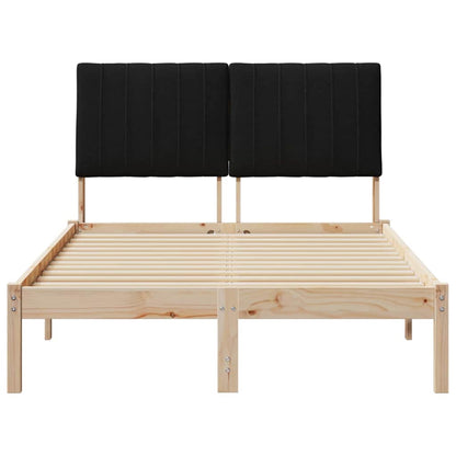 Struttura del letto Marrone 120 x 190 cm Pino massello