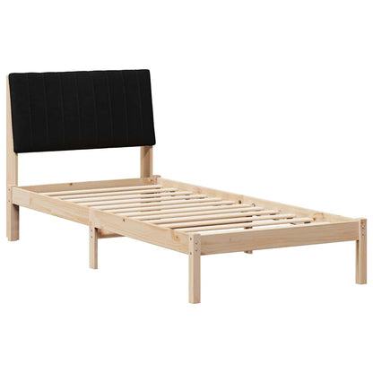 Struttura del letto Marrone 90 x 190 cm Pino massello