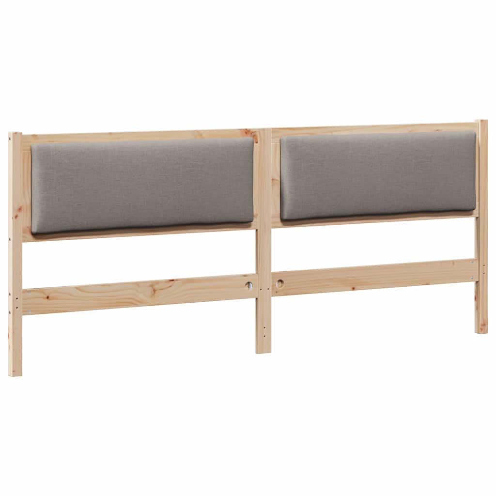 Testiera Altro Marrone 200 cm Legno di pino massello