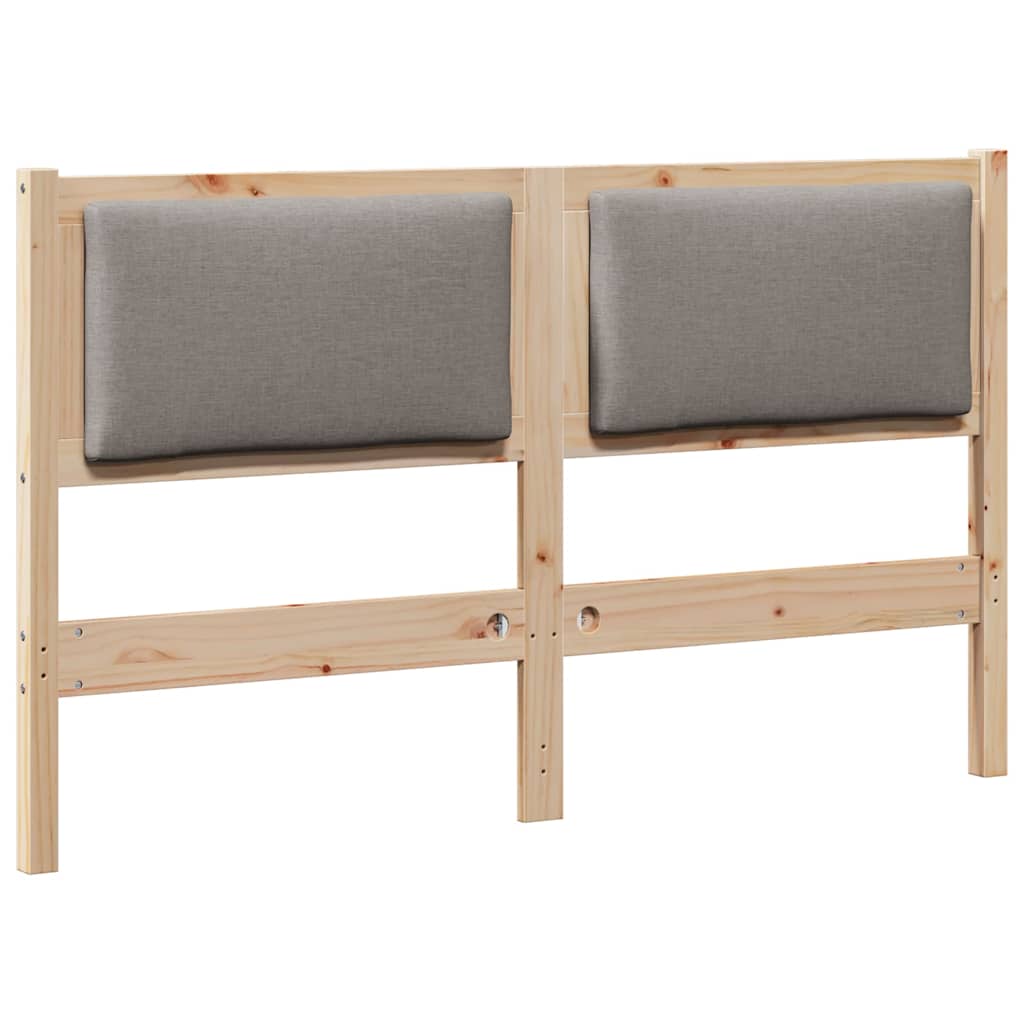 Testiera Altro Marrone 160 cm Legno di pino massello