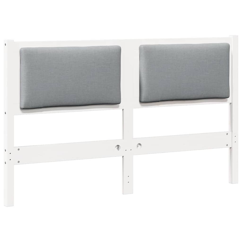 Testiera Altro Bianco 160 cm Legno di pino massello
