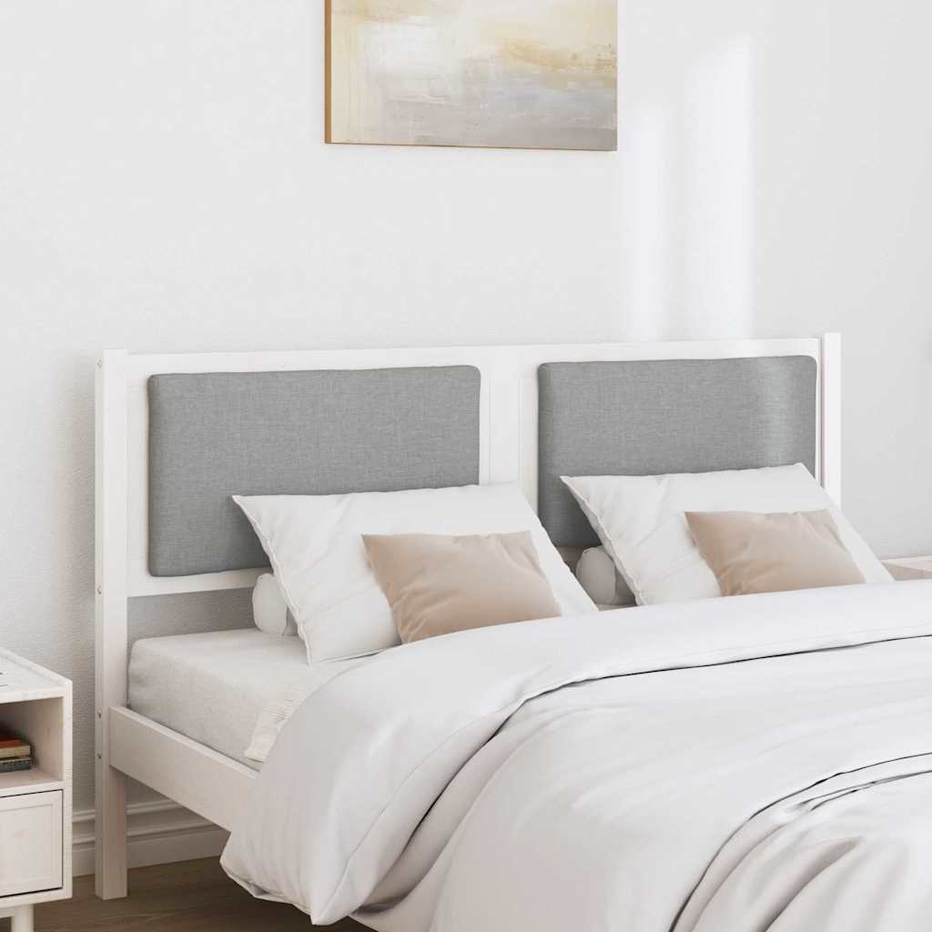 Testiera Altro Bianco 140 cm Legno di pino massello