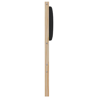 Testiera Altro Marrone 120 cm Legno di pino massello