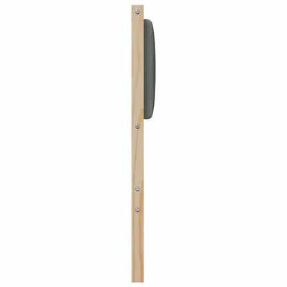 Testiera Altro Marrone 100 cm Legno di pino massello