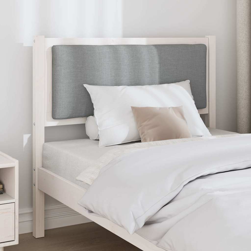 Testiera Altro Bianco 100 cm Legno di pino massello