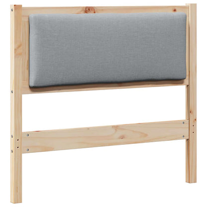 Testiera Altro Marrone 90 cm Legno di pino massello